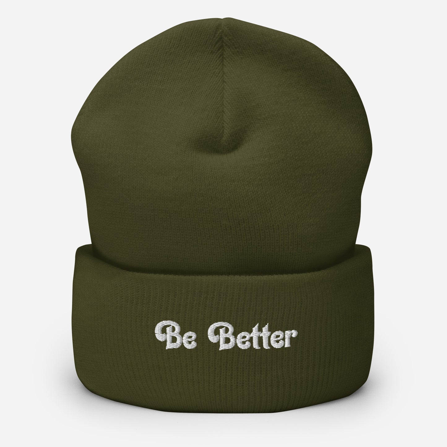 "Be Better" Cuffed Beanie